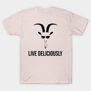 LIVE DELICIOUSLY - The VVitch T-Shirt